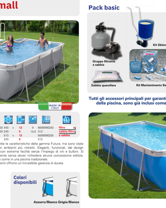 Kit Piscina Premium Futura Small