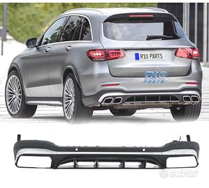DIFFUSORE MERCEDES GLC X253 SUV 15-22 LOOK AMG GLC