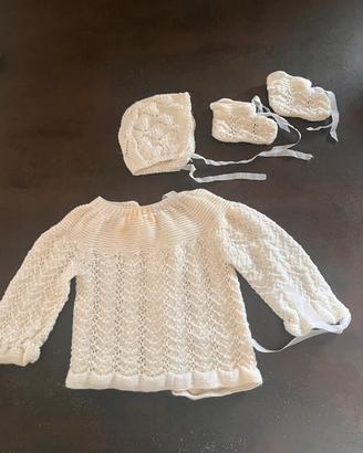 Completo vintage da neonato
