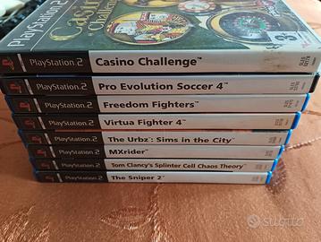 LOTTO GIOCHI ORIGINALI PS2 COME NUOVI