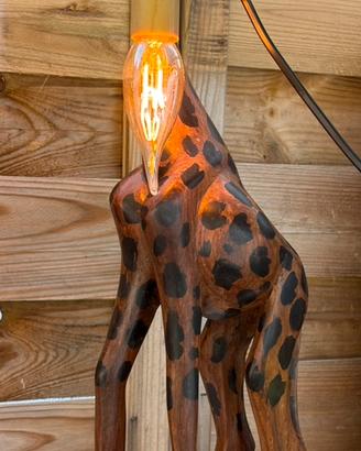 Giraffa design con orecchini pezzo unico