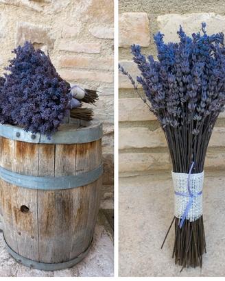 Mazzo di lavanda essiccata 