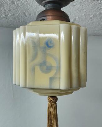 Lampadario Art Decò Liberty Art Nouveau   Lampe 