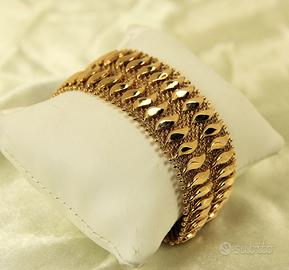 Bracciale " Art Decò " in oro.