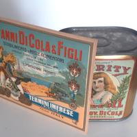 scatola latta fusto di olio termini imerese antica