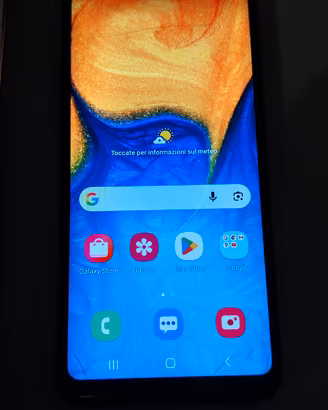Samsung Galaxy A20e 32GB Dual SIM Vetro Rotto