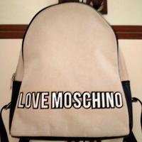 Zainetto Moschino tela/pelle