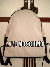 Zainetto Moschino tela/pelle