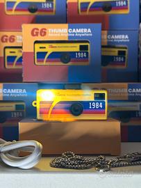 Mini fotocamera retrò tascabile