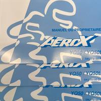 Libretto di uso e manutenzione Yamaha Aerox