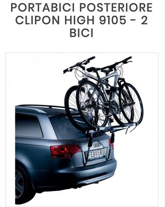 Portabici posteriore ClipOn High 9105-9106 Thule