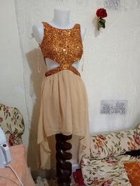 Nocturne abito in strass S/38 