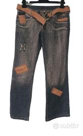 Pantaloni donna jeans 
Corte Italiana taglia 48 
N