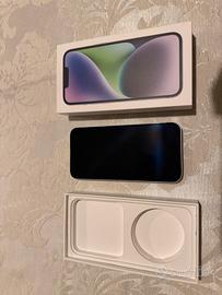 I phone 14 lilla 256 gb