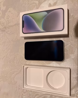 I phone 14 lilla 256 gb