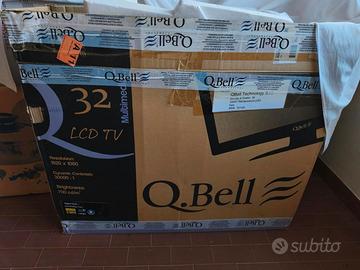 Coppia TV LCD 32 e 24 pollici - marca QBell