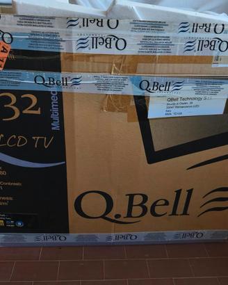 Coppia TV LCD 32 e 24 pollici - marca QBell
