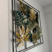 Set di n.2 quadri stile moderno 3d