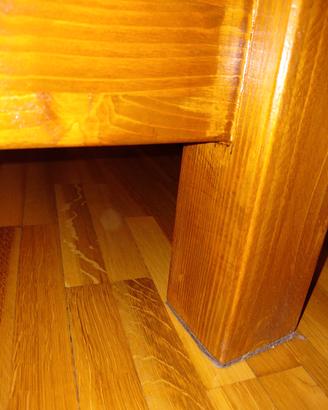 letto di legno
