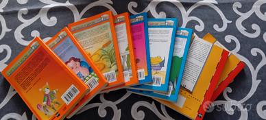 n.9 libri della serie il battello a vapore 