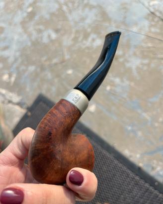 Peterson K&P pipa vintage con ghiera metallica