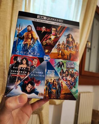cofanetto DC comics bluray 4ultra hd
