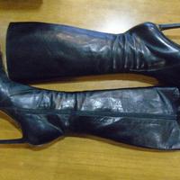 Stivali pelle nera originali Steve Morris n. 38