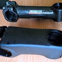 attacco manubrio FSA carbon e Satori stealth