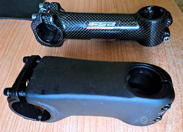 attacco manubrio FSA carbon e Satori stealth
