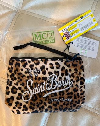 pochette MC2 Saint Barth nuova leopardata