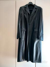 Trench uomo vera pelle