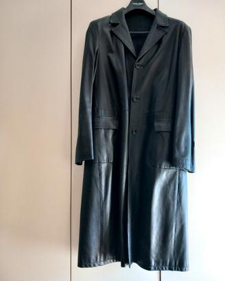 Trench uomo vera pelle