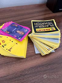 LOTTO MISTO 140 pz CALCIATORI PANINI 24/24