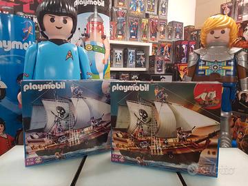 -Playmobil  5135 - Grande nave pirata -  set vinta
