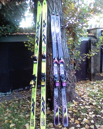 SCI neve SALOMON Mlx9 cm186 +Sci VOLKL P10 cm205