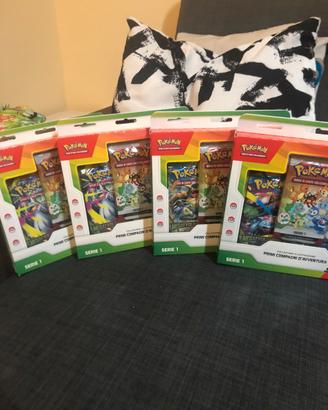 Carte pokemon primi compagni d avventura serie 1