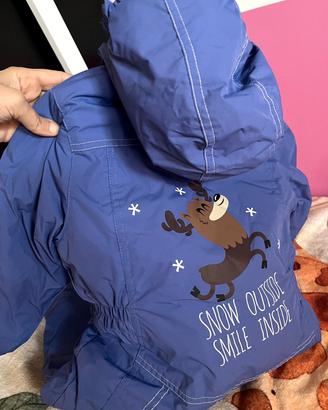 tuta sci bimba 3 anni - come nuova 