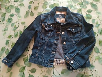 giacca jeans bambina 4-5 anni