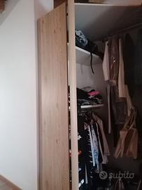 Armadio cabina angolare