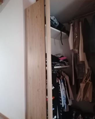 Armadio cabina angolare