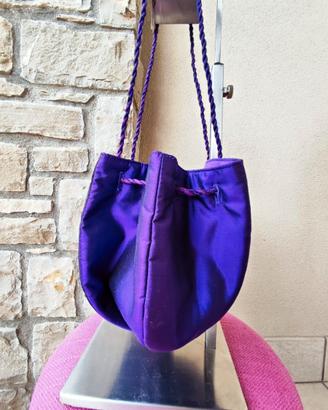 Pochette viola alta sartoria fatta a mano
