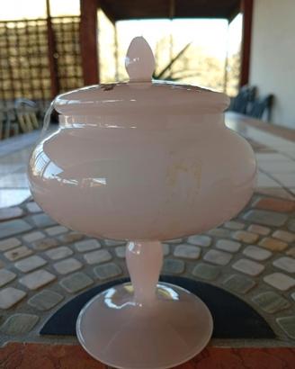 Vaso Veritable N opaline de Murano