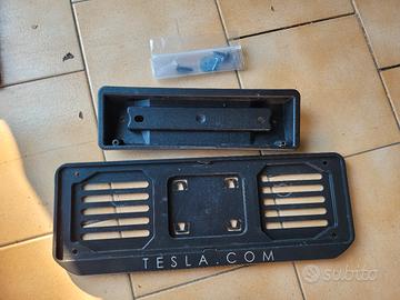 Portatarga Tesla Originale Anteriore 