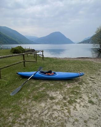 Kayak lago fiume