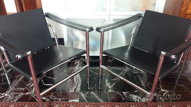 Coppia poltroncine Lc1 Replica