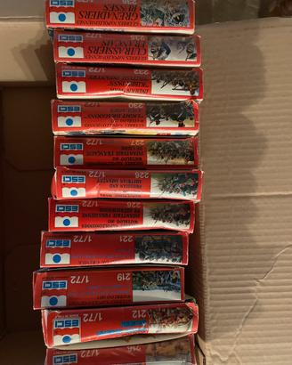11 scatole Soldatini 1/72 ESCI guerre napoleoniche