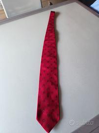 Cravatta pura seta Rossa .Sartoria Appetiti 