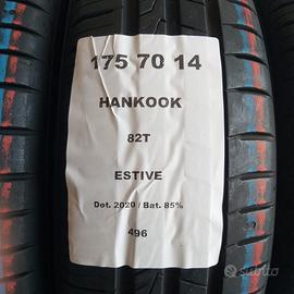 2 GOMME 175 70 14 HANKOOK A496