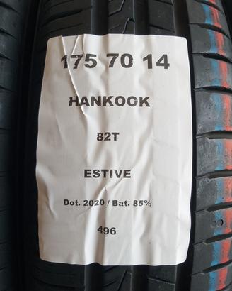 2 GOMME 175 70 14 HANKOOK A496