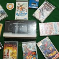 Sony PSP slim&lite + accessori + 9 giochi + omaggi